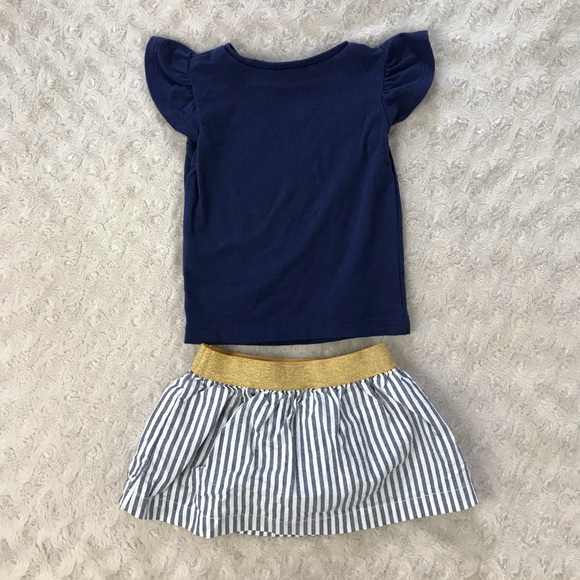 Carter’s Baby Girl Horse Outfit 3 Months Skirt - Picture 4 of 5